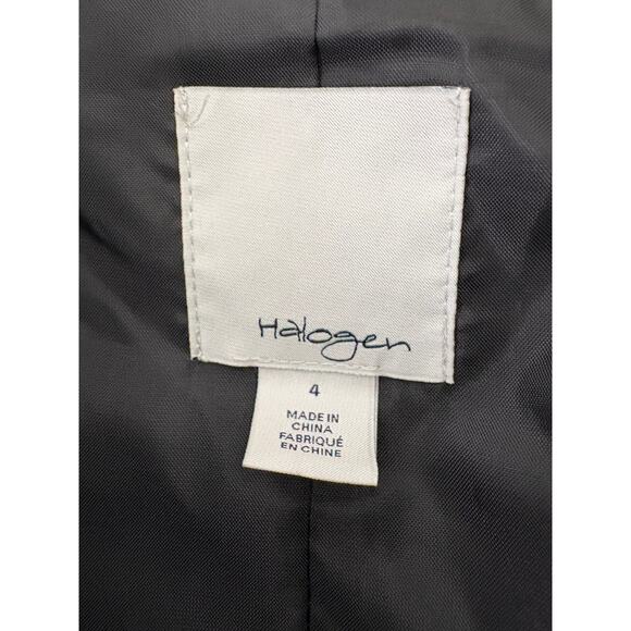 Halogen Gray Womens Business Pants Suit Sz 4/6 Taylor Fit Interview Careerwear - Picture 11 of 16